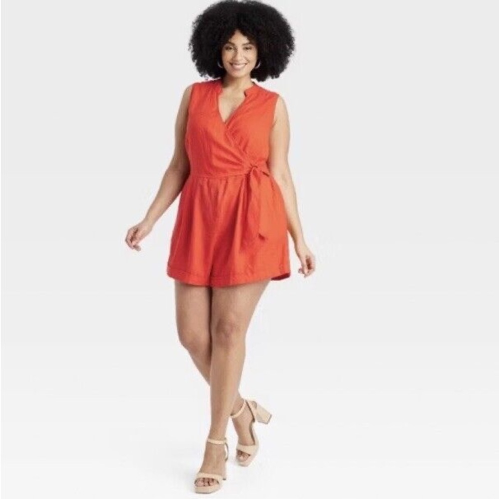 a new day Women's Dress - Vibrant Orange - Picture 3 of 3